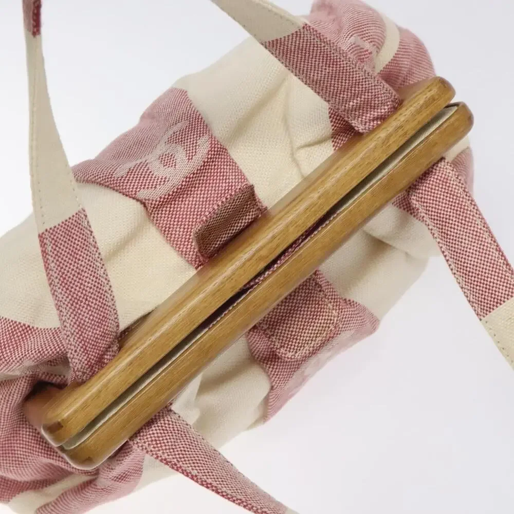 Chanel Canvas Handbag Beige